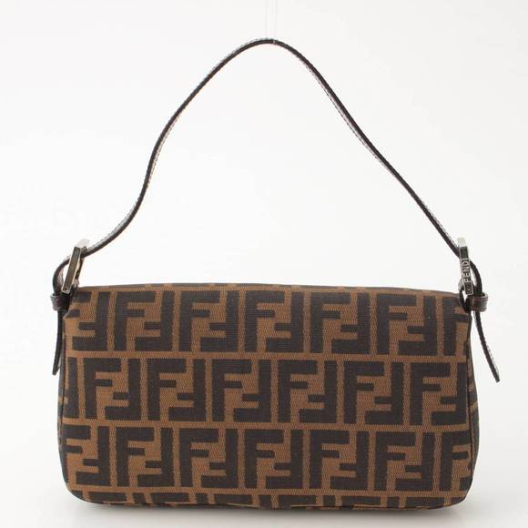 Fendi Zucca Baguette Mamma Handbag Brown - Picture 4 of 9